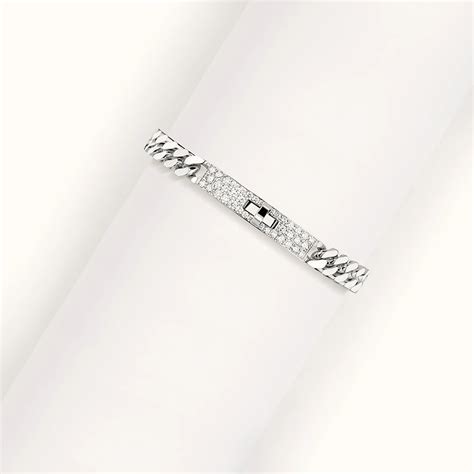 kelly gourmette bracelet hermes|hermes silver kelly bracelet.